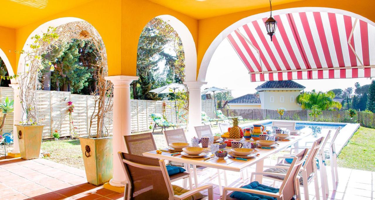 Villa Maria In El Rosario - Mit Sicht Auf Gibralta Marbella Exterior foto